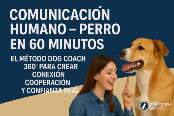 Comunicación Humano – Perro en 60 Minutos: El Método Dog Coach 360® para Crear Conexión, Cooperación y Confianza Real