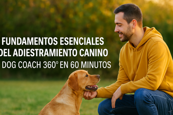 Fundamentos Esenciales del Adiestramiento Canino – Dog Coach 360® en 60 Minutos