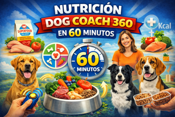 NUTRICIÓN DOG COACH 360 EN 60 MINUTOS
