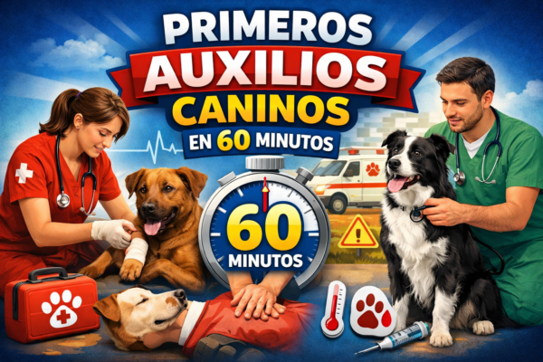 PRIMEROS AUXILIOS CANINOS EN 60 MINUTOS