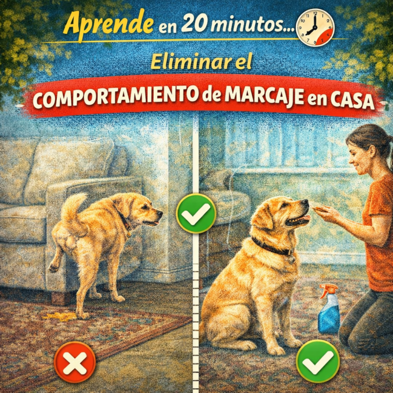 Aprende en 20 minutos… Eliminar el Comportamiento de Marcaje en Casa
