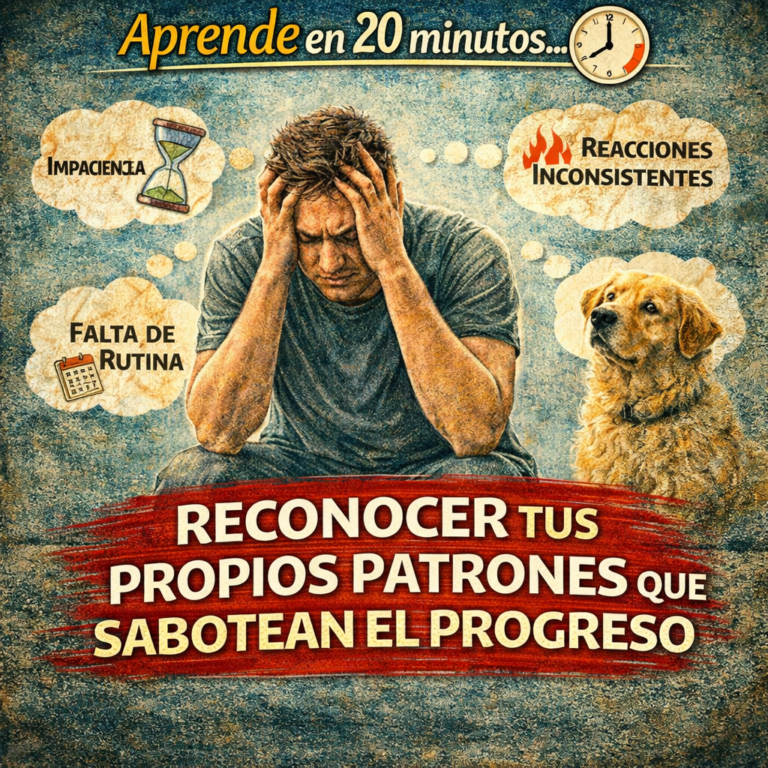 Aprende en 20 minutos… Reconocer Tus Propios Patrones Que Sabotean el Progreso