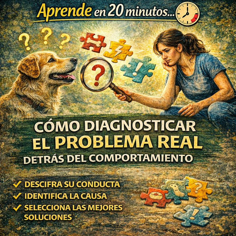 Aprende en 20 minutos… Cómo Diagnosticar el Problema Real Detrás del Comportamiento