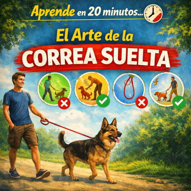 Aprende en 20 minutos… El Arte de la Correa Suelta