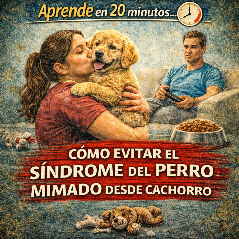 Aprende en 20 minutos… Cómo Evitar el Síndrome del Perro Mimado desde Cachorro