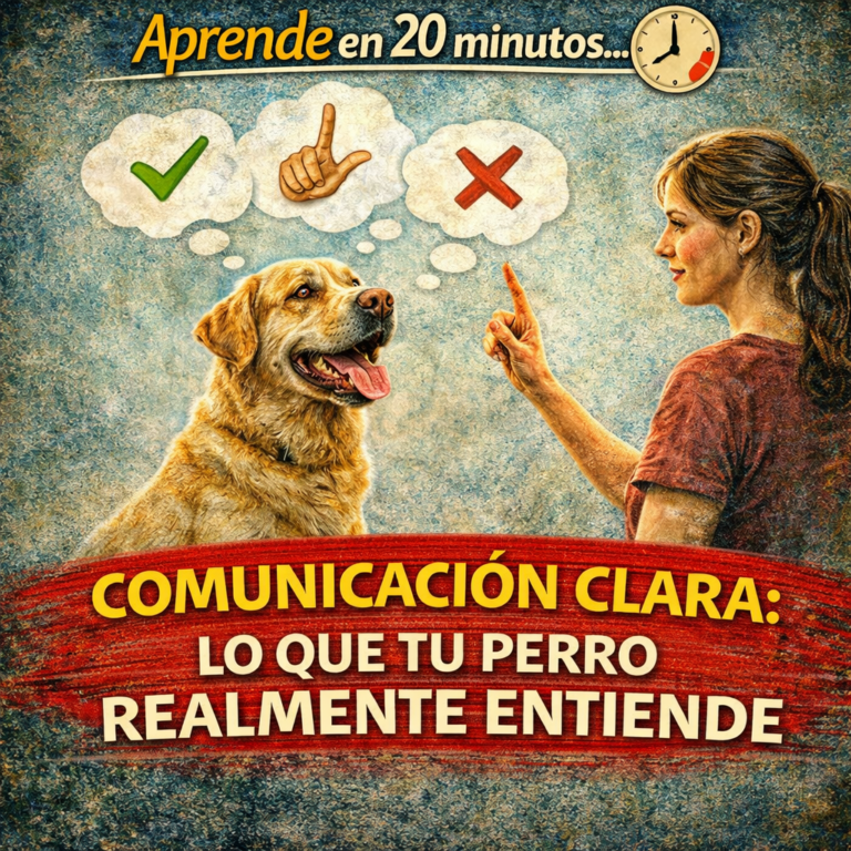 Aprende en 20 minutos… Comunicación Clara: Lo Que Tu Perro Realmente Entiende