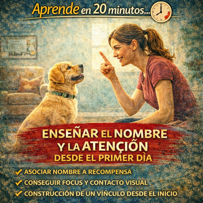 Aprende en 20 minutos… Enseñar el Nombre y la Atención desde el Primer Día