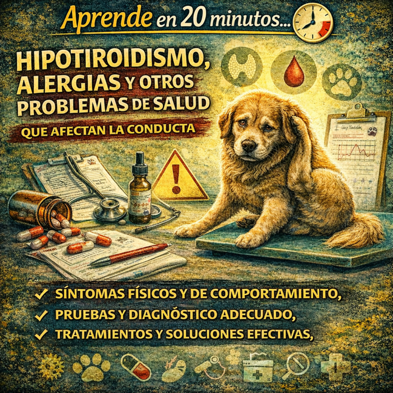 Aprende en 20 minutos… Hipotiroidismo, Alergias y Otros Problemas de Salud que Afectan la Conducta