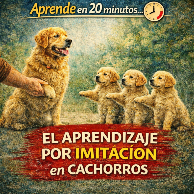 Aprende en 20 minutos… El Aprendizaje por Imitación en Cachorros