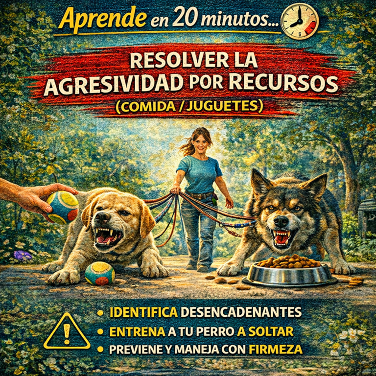 Aprende en 20 minutos… Resolver la Agresividad por Recursos