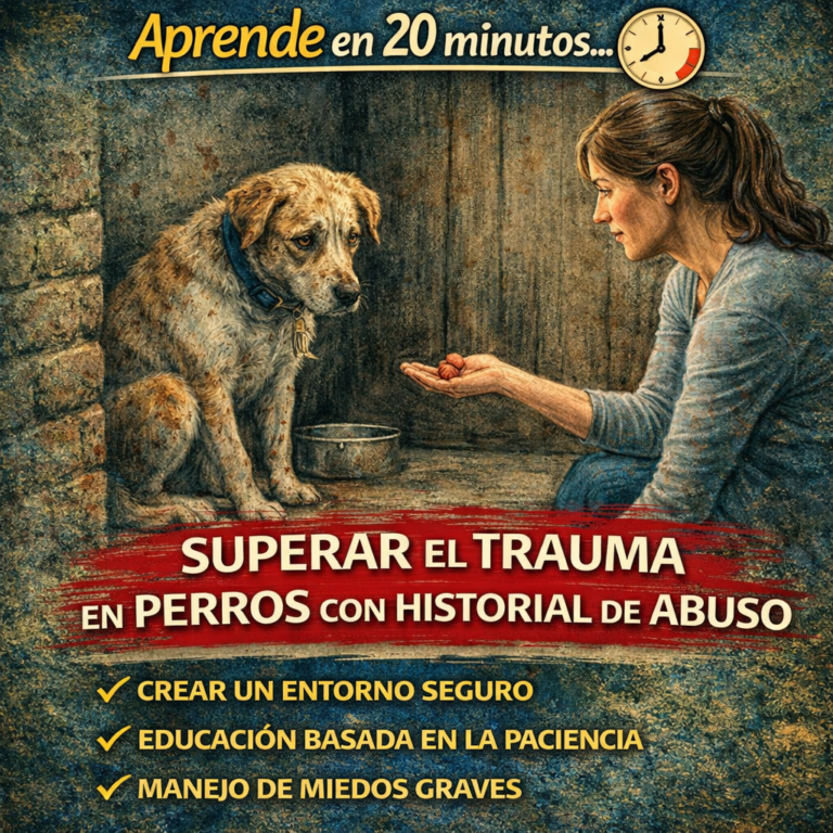 Aprende en 20 minutos… Superar el Trauma en Perros con Historial de Abuso