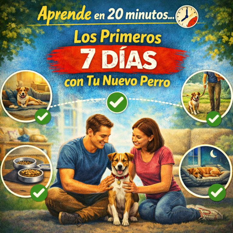 Aprende en 20 minutos… Los Primeros 7 Días con Tu Nuevo Perro