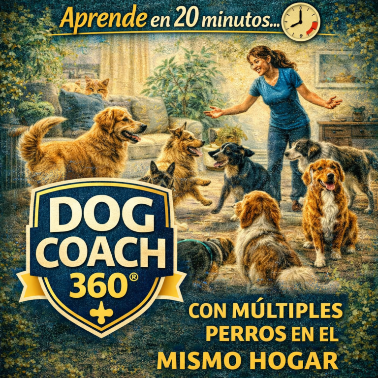 Aprende en 20 minutos… Dog Coach 360® con Múltiples Perros en el Mismo Hogar