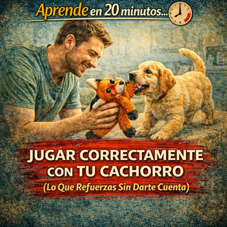 Aprende en 20 minutos… Jugar Correctamente con Tu Cachorro