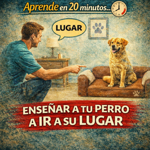 El cue «Ve a tu sitio» no es una manera de apartar a tu perro de tu vida. Es darle un lugar propio dentro de ella. El perro que tiene su sitio — que sabe dónde es suyo, que lo asocia con las mejores experiencias — no necesita merodear. Tiene un hogar dentro del hogar.