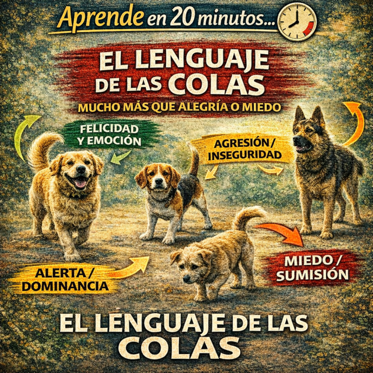 Aprende en 20 minutos… El Lenguaje de las Colas: Mucho Más que Alegría o Miedo