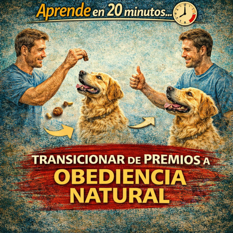 Aprende en 20 minutos… Transicionar de Premios a Obediencia Natural