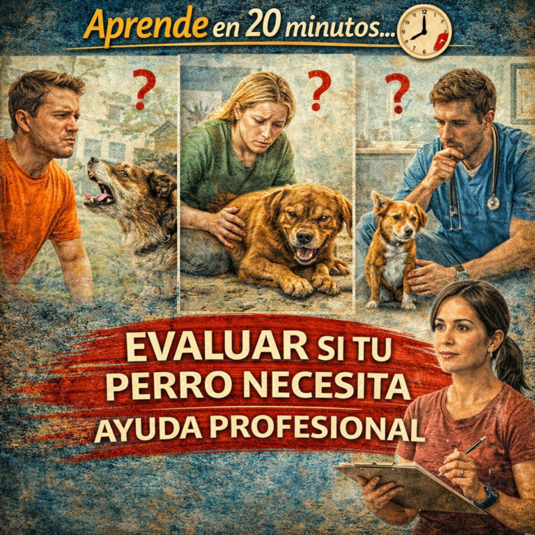 Aprende en 20 minutos… Evaluar Si Tu Perro Necesita Ayuda Profesional