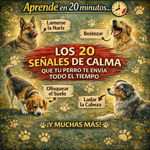 Las 20 Señales de Calma que Tu Perro Te Envía Todo el Tiempo