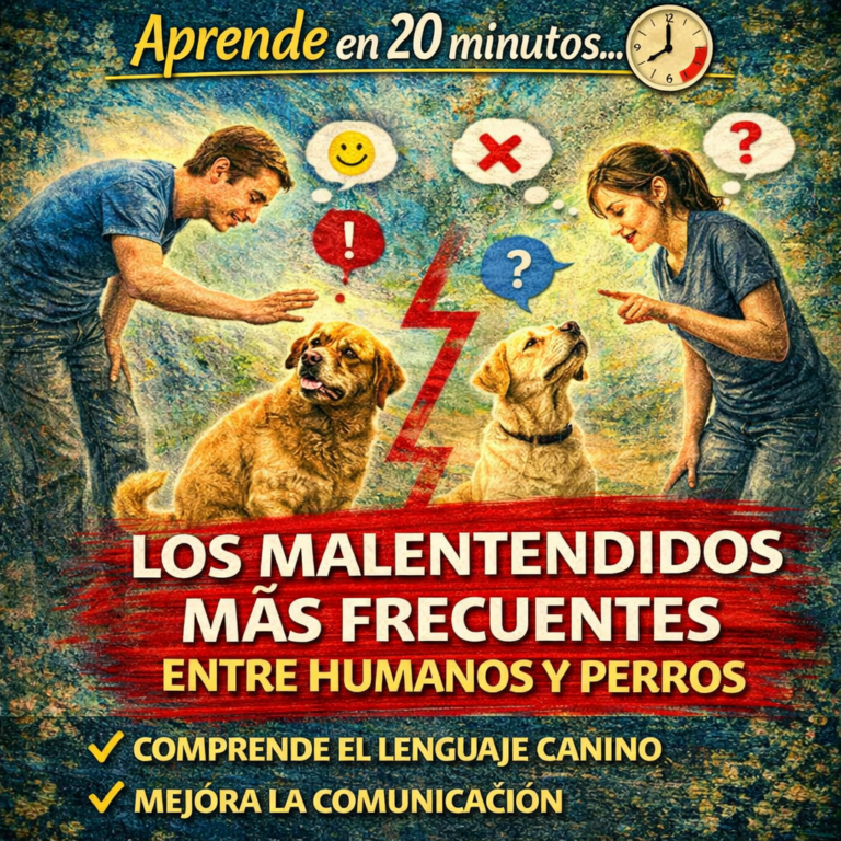 Aprende en 20 minutos… Los Malentendidos Más Frecuentes entre Humanos y Perros