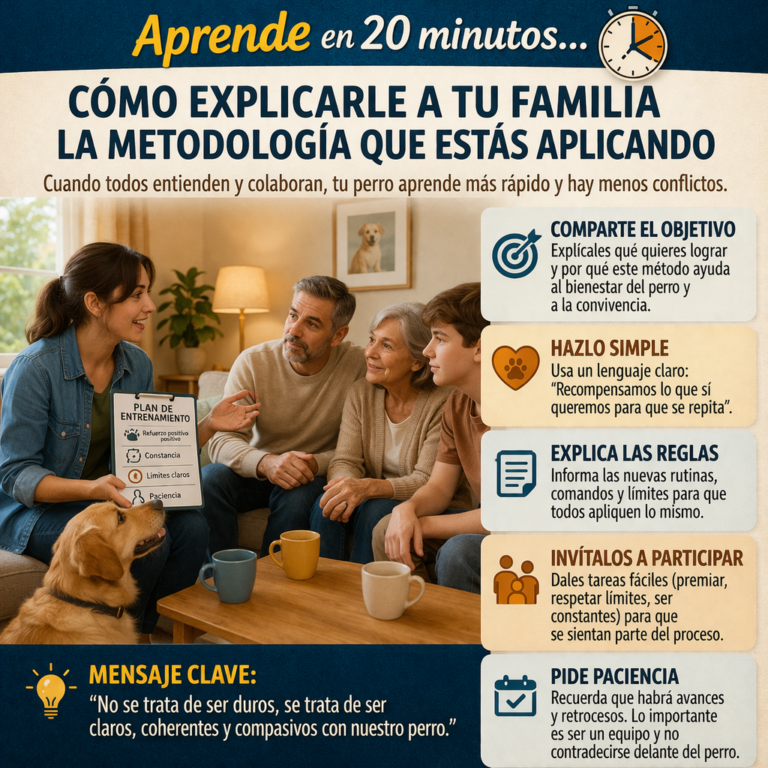 Aprende en 20 minutos… Cómo Explicarle a Tu Familia la Metodología que Estás Aplicando