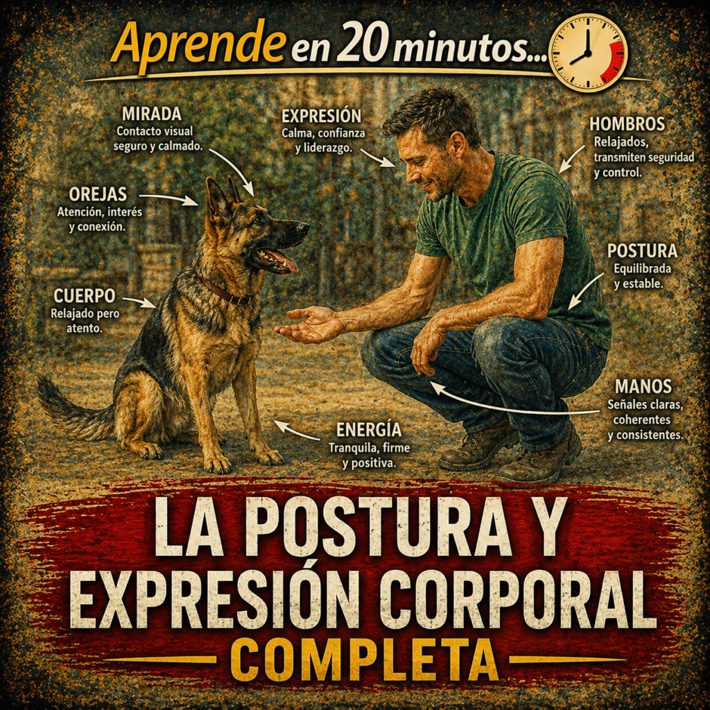 La idea en una frase: los perros hablan con el cuerpo. Para entenderlos, no leas una sola señal (como la cola): lee el cuerpo completo, todas sus partes juntas y en su contexto.