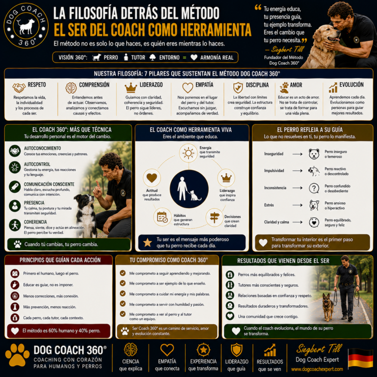 Aprende en 20 minutos… La Filosofía Dog Coach 360® – El Ser del Coach como Herramienta Suprema