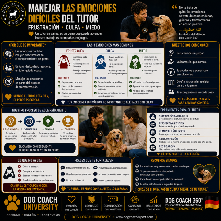 Aprende en 20 minutos… Reencuadrar las Creencias Erradas del Tutor sobre su Perro
