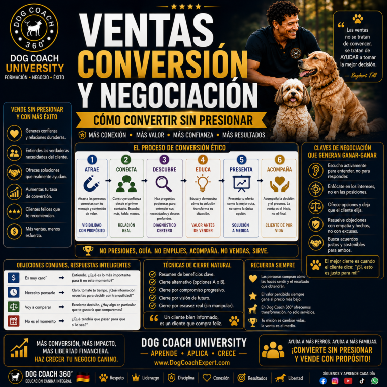 Aprende en 20 minutos… Ventas, Conversión y Negociación – Cómo Convertir sin Presionar